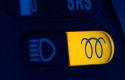 Glow plug warning light illuminated on a diesel dashboard