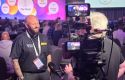 VGS Performance team member being interviewed on camera at The Blend 2026