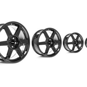 RacingLine R-06 8.5J x 18 Inch Alloy Wheel Set - Gloss Black