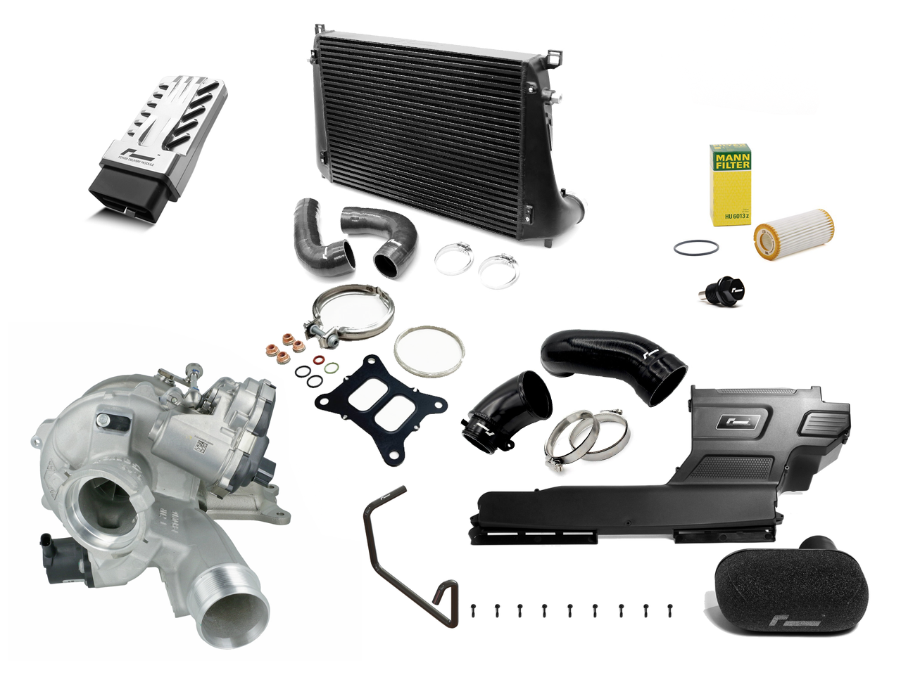 RacingLine / Garrett Powermax Emissions Compliant Stage 3 Upgrade Package For EA888 Gen4 '245ps' MQB Evo Vehicles