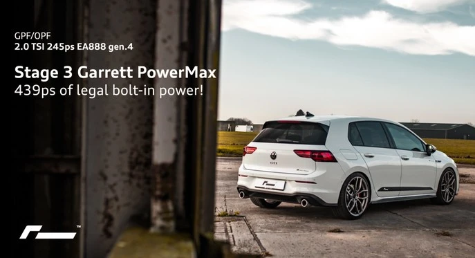 RacingLine / Garrett Powermax Emissions Compliant Stage 3 Upgrade Package For EA888 Gen4 '245ps' MQB Evo Vehicles - Image 4